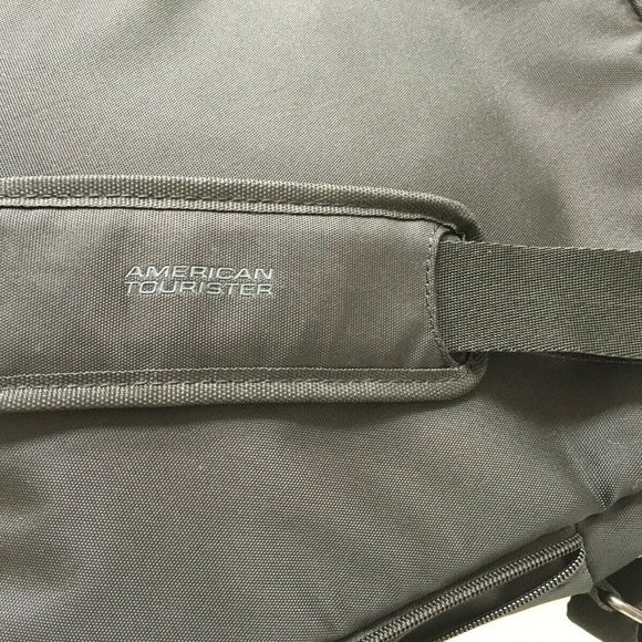 American Tourister Laptop Bag Expands Black - Picture 4 of 12